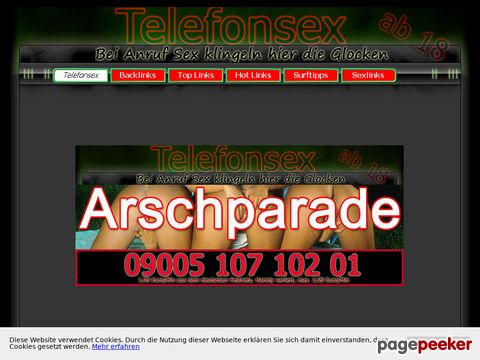 Telefonsex Arschparade - Die Arschlecker vom Dienst